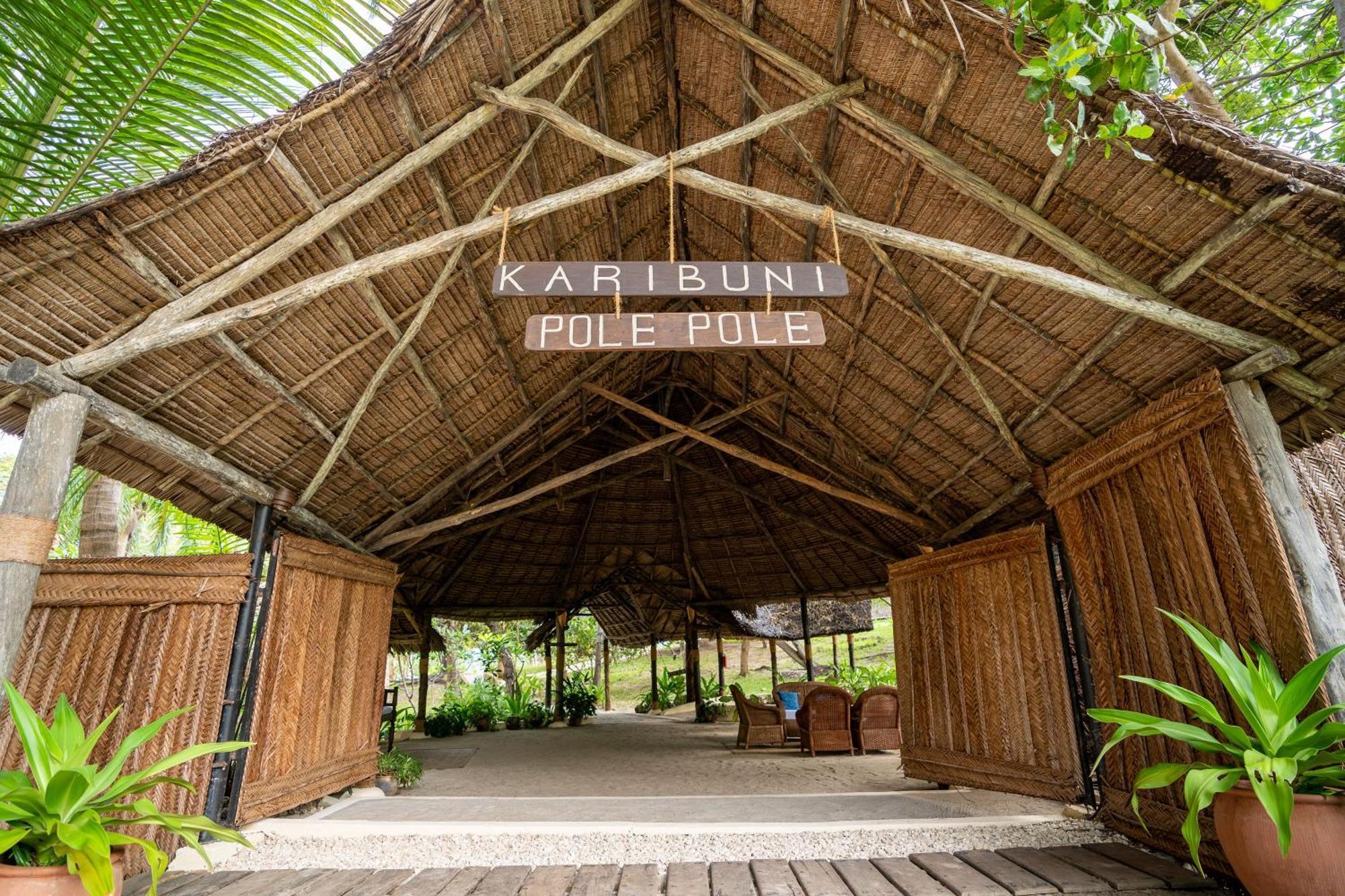 Pole Pole Bungalows Utende Экстерьер фото